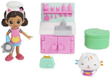 Набор Spin Master Gabby's Dollhouse Кулинария Габби с кошкой 6066483, мультиколор купить,NaN