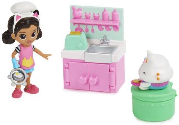 Набор Spin Master Gabby's Dollhouse Кулинария Габби с кошкой 6066483, мультиколор купить,0