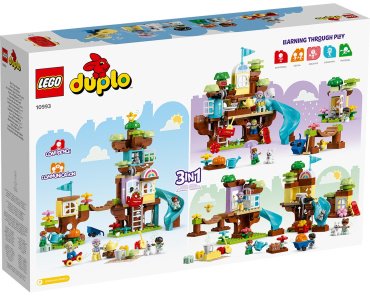 Конструктор LEGO Домик на дереве 3 в 1 10993, деталей 126 шт купить,0