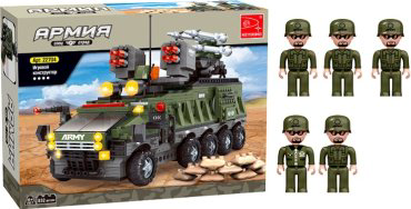 Keyixing армия 22704, деталей 832 шт