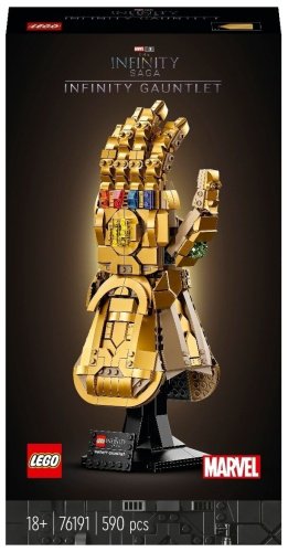 Конструктор LEGO Перчатка бесконечности 76191, деталей 590 шт купить,NaN