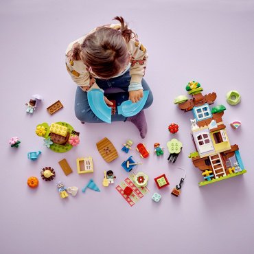 Конструктор LEGO Домик на дереве 3 в 1 10993, деталей 126 шт купить,0