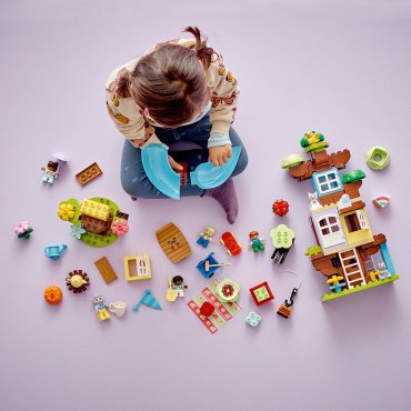 Конструктор LEGO Домик на дереве 3 в 1 10993, деталей 126 шт купить,76576