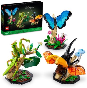 Конструктор LEGO Коллекция насекомых Ideas 21342, деталей 1111 шт
