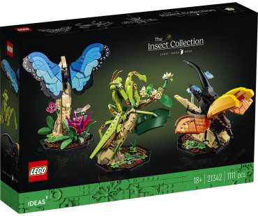 Конструктор LEGO Коллекция насекомых Ideas 21342, деталей 1111 шт купить,NaN