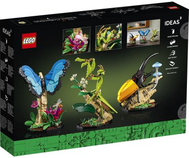 Конструктор LEGO Коллекция насекомых Ideas 21342, деталей 1111 шт купить,NaN