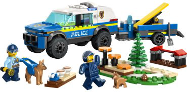 Конструктор LEGO Дрессировка собак мобильной полиции 60369, деталей 197 шт купить,NaN