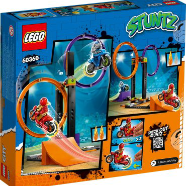Конструктор LEGO Испытание каскадеров с вращением 60360, деталей 117 шт купить,23900