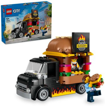 Конструктор LEGO Грузовик-бургер CITY 60404, деталей 194 шт купить,NaN