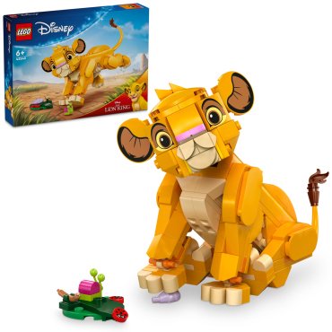 Конструктор LEGO Симба - детеныш Короля Льва Disney 43243, деталей 222 шт