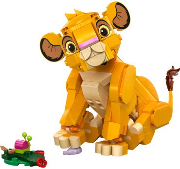 Конструктор LEGO Симба - детеныш Короля Льва Disney 43243, деталей 222 шт купить,0