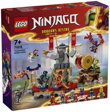Конструктор LEGO Турнирная боевая арена Ninjago 71818, деталей 659 шт