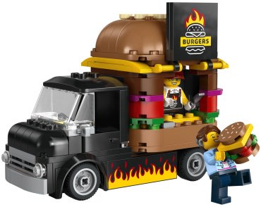 Конструктор LEGO Грузовик-бургер CITY 60404, деталей 194 шт купить,NaN
