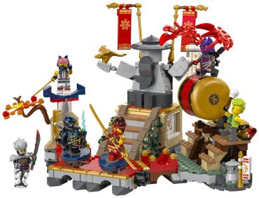 Конструктор LEGO Турнирная боевая арена Ninjago 71818, деталей 659 шт