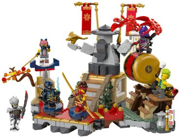 Конструктор LEGO Турнирная боевая арена Ninjago 71818, деталей 659 шт купить,NaN