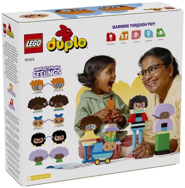 Конструктор LEGO Человечки с эмоциями DUPLO 10423, деталей 71 шт купить,NaN