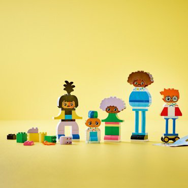 Конструктор LEGO Человечки с эмоциями DUPLO 10423, деталей 71 шт купить,NaN