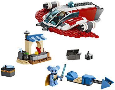 Конструктор LEGO Багровый огненный ястреб Star Wars 75384, деталей 136 шт купить,NaN