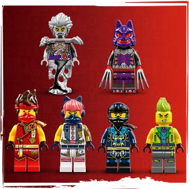 Конструктор LEGO Турнирная боевая арена Ninjago 71818, деталей 659 шт