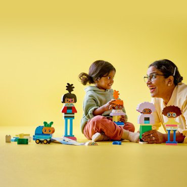 Конструктор LEGO Человечки с эмоциями DUPLO 10423, деталей 71 шт купить,NaN