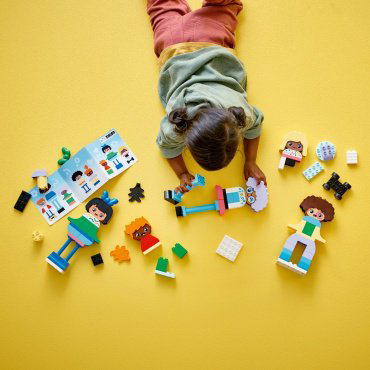 Конструктор LEGO Человечки с эмоциями DUPLO 10423, деталей 71 шт купить,NaN