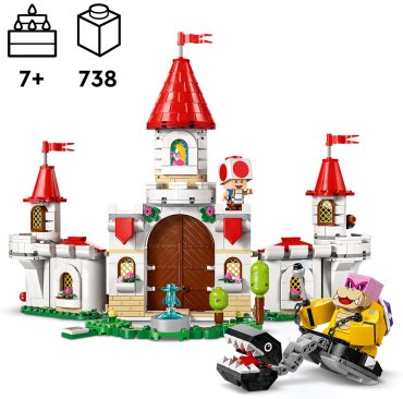 Конструктор LEGO Битва с Роем в замке принцессы Пич Super Mario 71435, деталей 738 шт