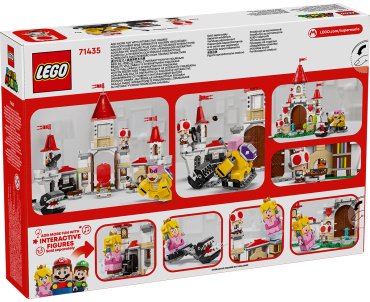 Конструктор LEGO Битва с Роем в замке принцессы Пич Super Mario 71435, деталей 738 шт купить,0