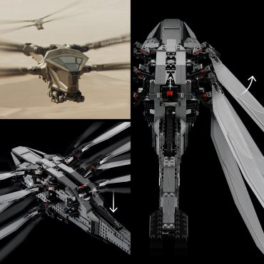 Конструктор LEGO Орнитоптер Дюны Icons 10327, деталей 1369 шт купить,NaN