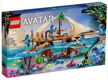 Конструктор LEGO Avatar: Дом Меткайина на рифе 75578, деталей 528 шт