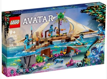 Конструктор LEGO Avatar: Дом Меткайина на рифе 75578, деталей 528 шт