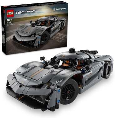 Конструктор LEGO Гиперкар Koenigsegg Jesko Absolut Grey Technic 42173, деталей 801 шт