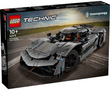 Конструктор LEGO Гиперкар Koenigsegg Jesko Absolut Grey Technic 42173, деталей 801 шт