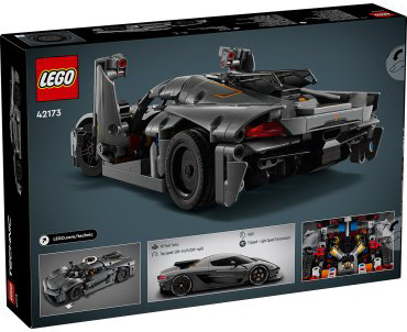 Конструктор LEGO Гиперкар Koenigsegg Jesko Absolut Grey Technic 42173, деталей 801 шт купить,NaN
