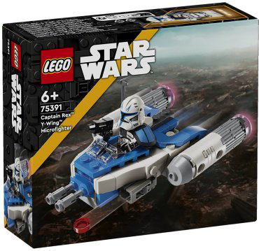 Конструктор LEGO Капитан Рекс -истребитель с Y-образным крылом Star Wars 75391, деталей 99 шт купить,NaN