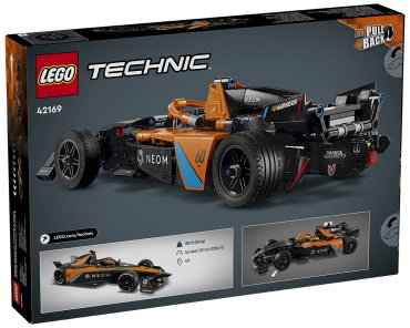 Конструктор LEGO Гоночный автомобиль NEOM McLaren Формулы E Technic 42169, деталей 452 шт купить,NaN