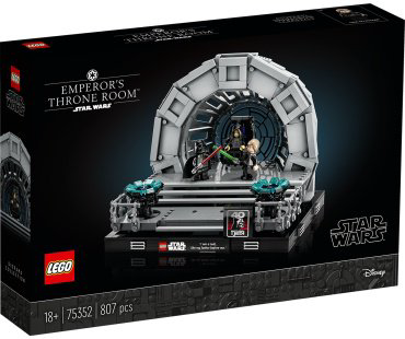 Конструктор LEGO Императорский тронный зал 75352, деталей 807 шт купить,NaN