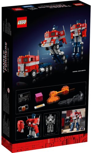 Конструктор LEGO Оптимус Прайм 10302, деталей 1508 шт