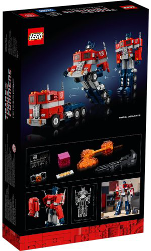 Конструктор LEGO Оптимус Прайм 10302, деталей 1508 шт купить,NaN