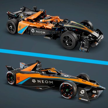Конструктор LEGO Гоночный автомобиль NEOM McLaren Формулы E Technic 42169, деталей 452 шт купить,NaN