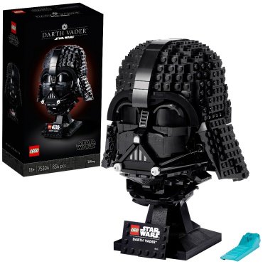Конструктор LEGO Шлем Дарта Вейдера 75304, деталей 834 шт