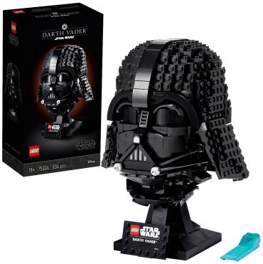 Конструктор LEGO Шлем Дарта Вейдера 75304, деталей 834 шт