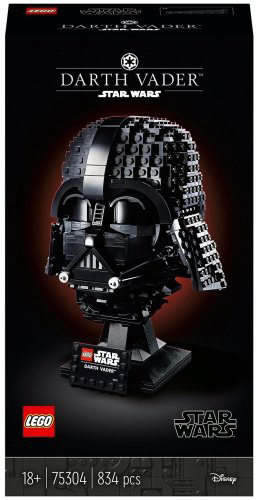 Конструктор LEGO Шлем Дарта Вейдера 75304, деталей 834 шт