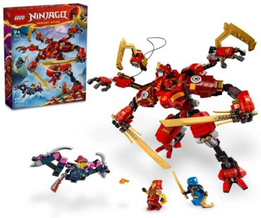 Конструктор LEGO Ninjago Робот Альпинист Кая 71812, деталей 623 шт