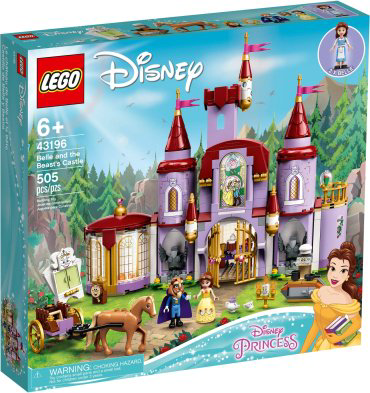 Конструктор LEGO Замок Белль и Чудовища 43196, деталей 505 шт купить,NaN