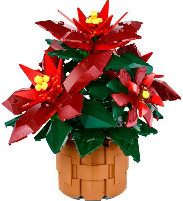 Конструктор LEGO Пуансеттия Botanicals 10370, деталей 608 шт купить,NaN