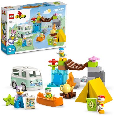 Конструктор LEGO Приключения в кемпинге 10997, деталей 37 шт