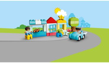 Конструктор LEGO Коробка с кубиками 10913, деталей 65 шт купить,NaN