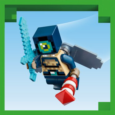 Конструктор LEGO Дракон Эндера и последний корабль Minecraft 21264, деталей 657 шт купить,NaN