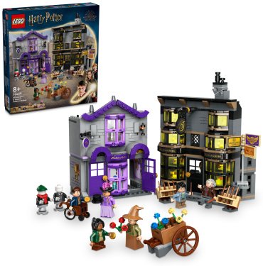 Конструктор LEGO Мантии Олливандера и мадам Малкин Harry Potter 76439, деталей 744 шт