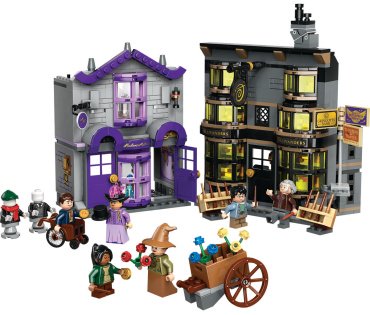 Конструктор LEGO Мантии Олливандера и мадам Малкин Harry Potter 76439, деталей 744 шт купить,0